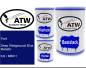 Preview: Ford, Deep Wedgewood Blue Metallic, KQ / M6911: 500ml Lackdose + 500ml Klarlack + 250ml Härter - Set, von ATW Autoteile West.